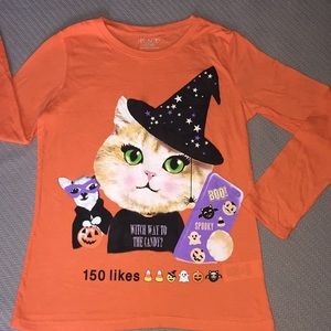 🕸THE PLACE Girls Halloween Shirt🕷